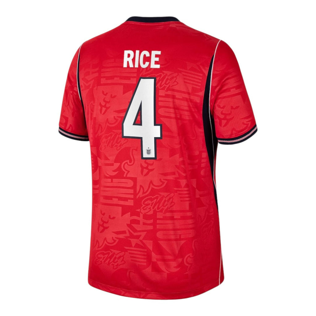 RICE #4 England 2026 Authentic Men's Away Shirt