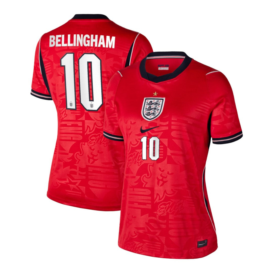 BELLINGHAM #10 England 2026 Women's Away Shirt