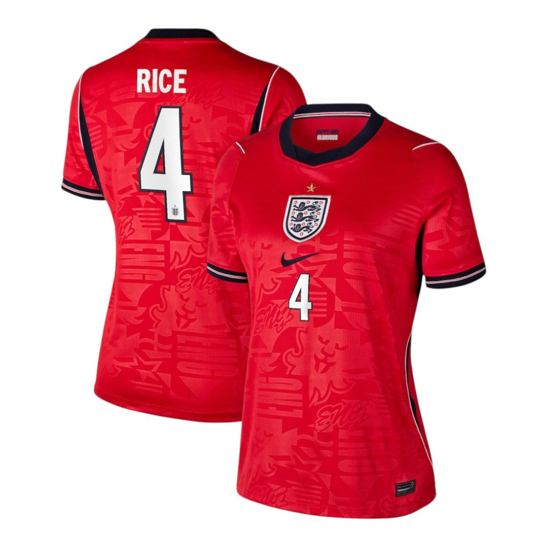 RICE #4 England 2026 Women's Away Shirt