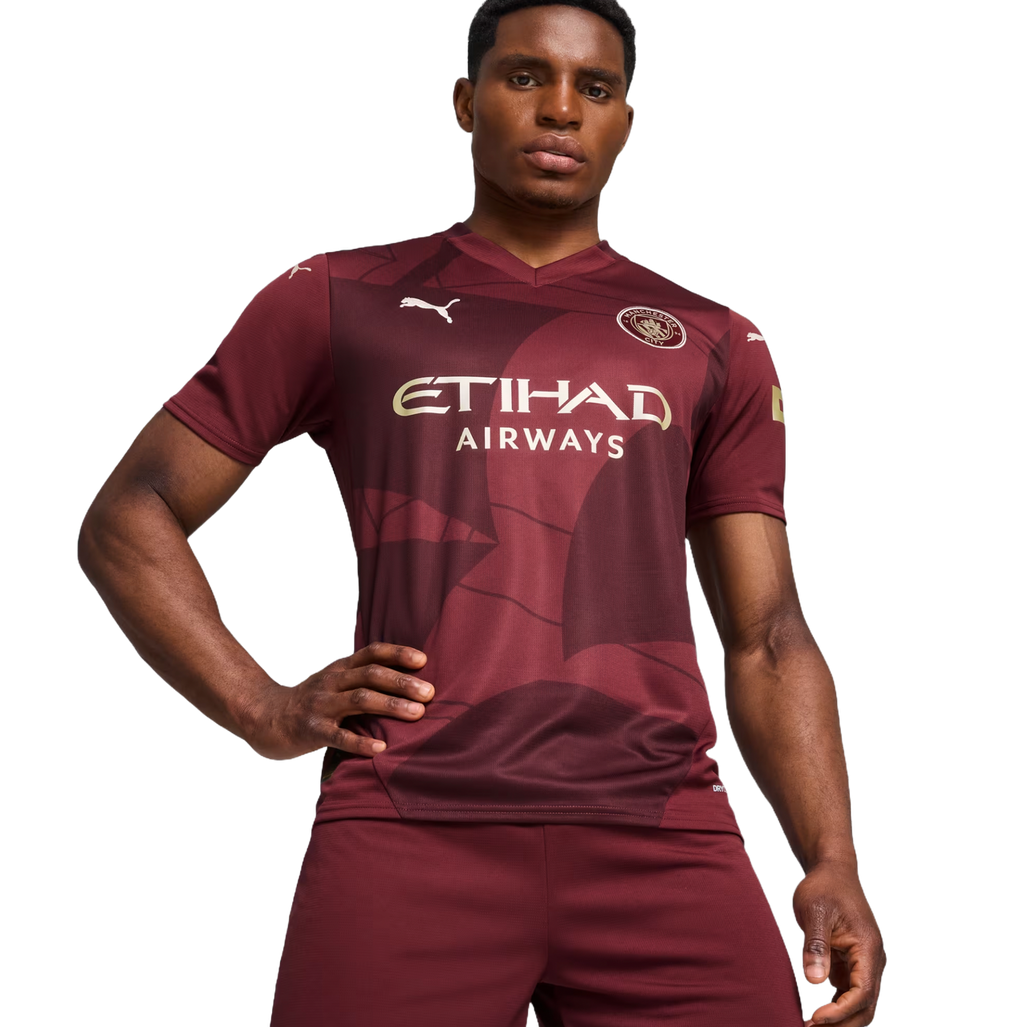 HAALAND #9 Manchester City 24/25 Stadium Men's Third Shirt - PL Font