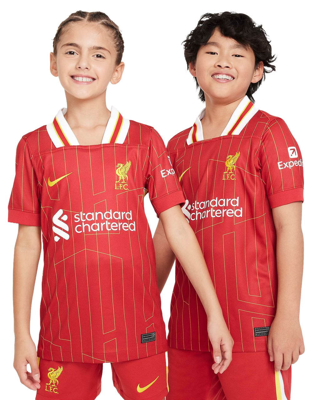CHAMPIONS 24/25 Liverpool 24/25 Kid's Home Shirt and Shorts