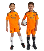 VINI JR #7 Real Madrid 24/25 Kid's Away Shirt and Shorts