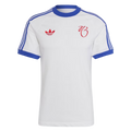 Real Madrid 24/25 Men's JB White 3-Stripes T-Shirt
