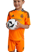 VINI JR #7 Real Madrid 24/25 Kid's Away Shirt and Shorts