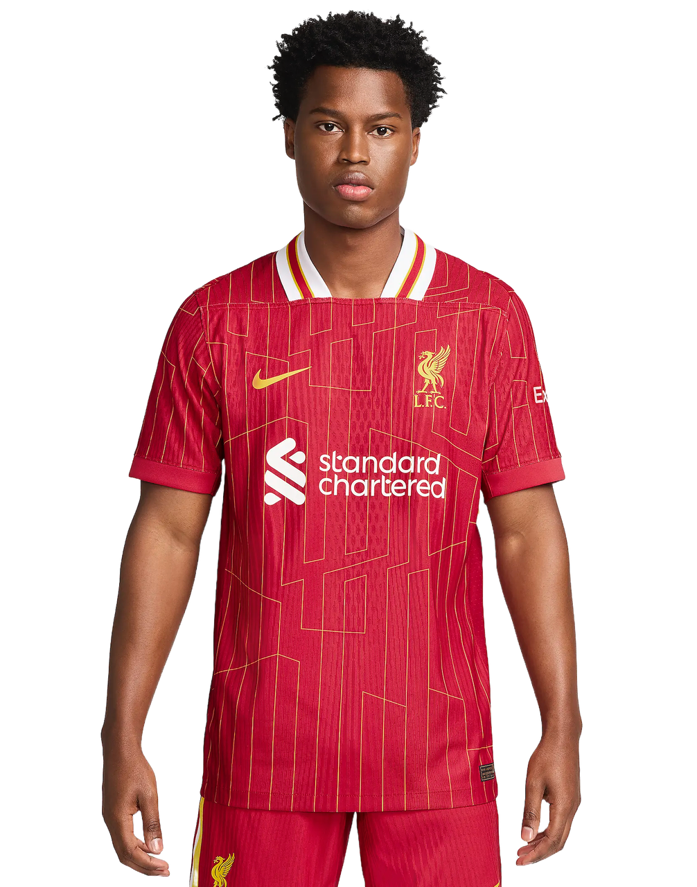 CHAMPIONS 24/25 Liverpool 24/25 Authentic Men's Home Shirt