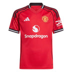 B.FERNANDES #8 Manchester United 25/26 Kid's Home Mini-Kit - PL Font