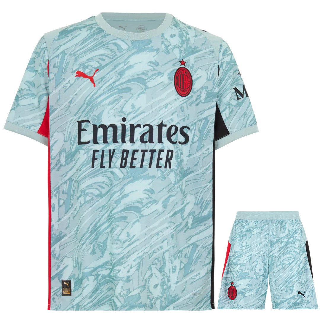 AC Milan 25/26 Kid's Home Goalkeeper Mini-Kit