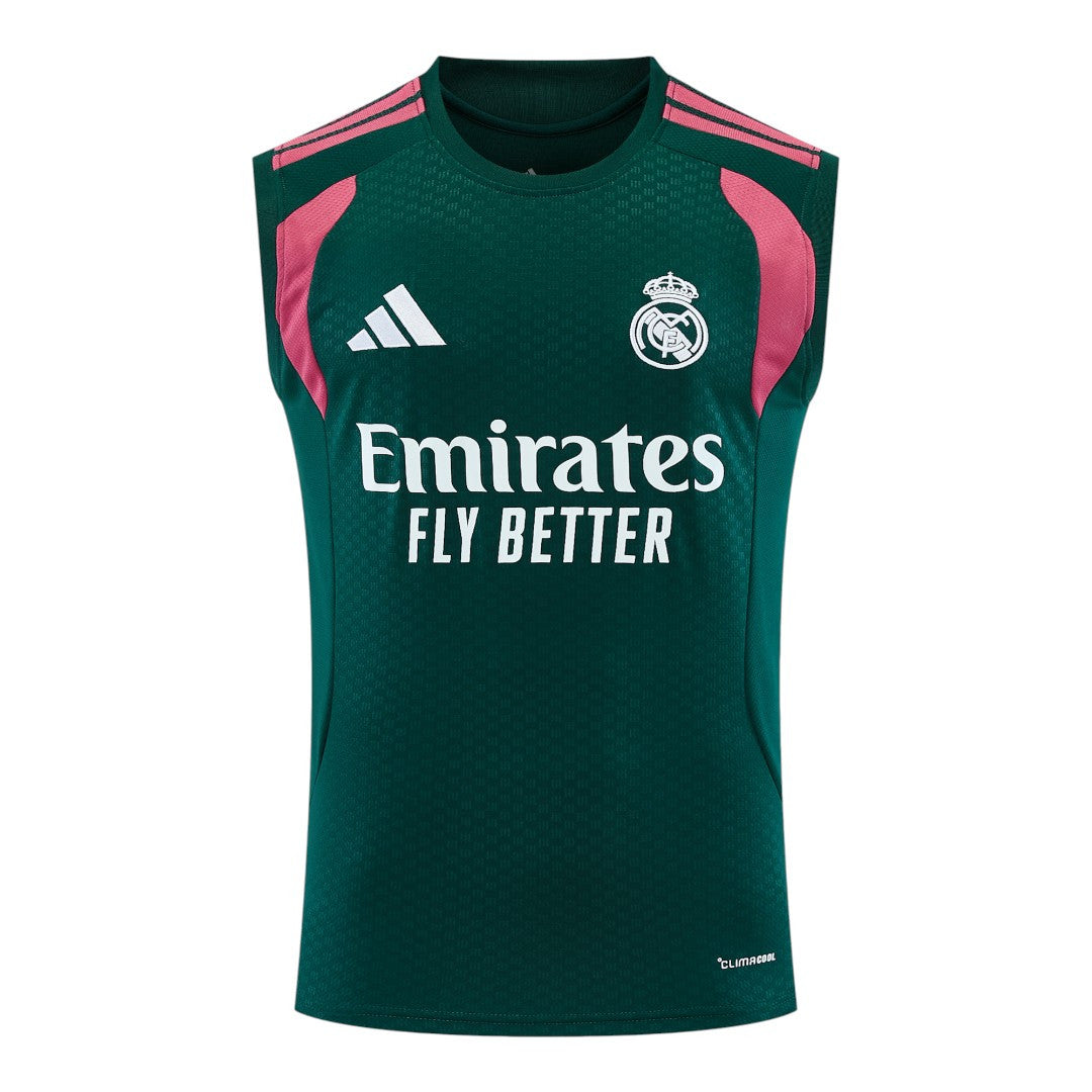 Real Madrid 26/27 Men's Green Training Tank Top