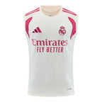 Real Madrid 26/27 Men's White Training Tank Top