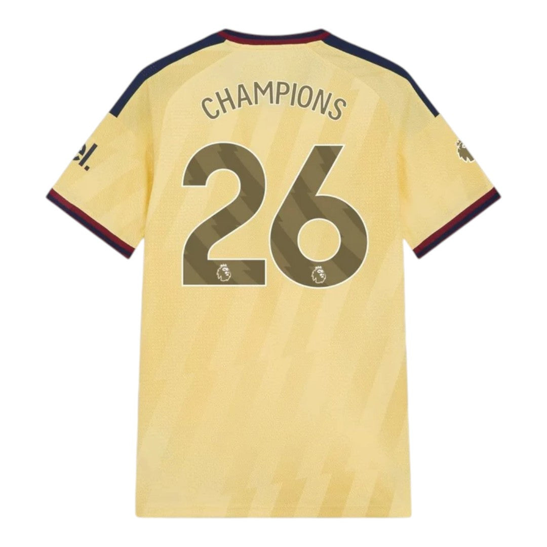 #26 CHAMPIONS Arsenal 26/27 Authentic Men's Third Shirt