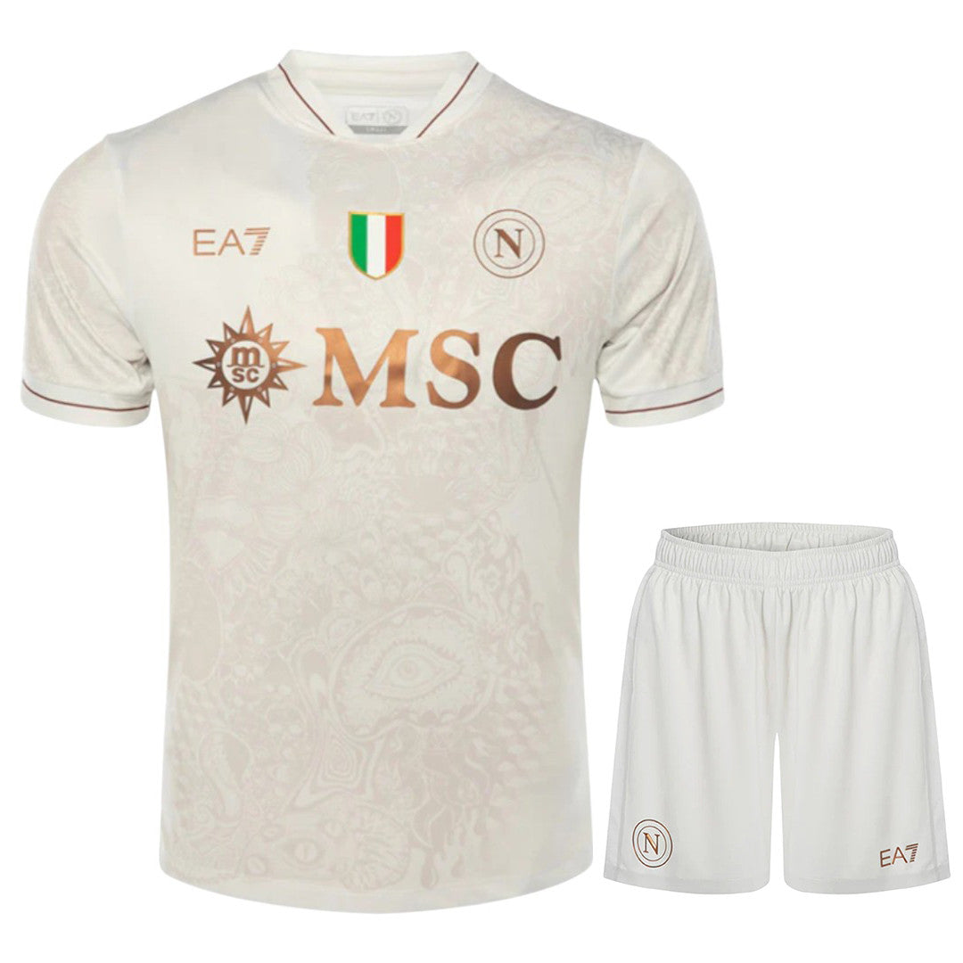 SSC Napoli 25/26 Kid's Away Mini-Kit