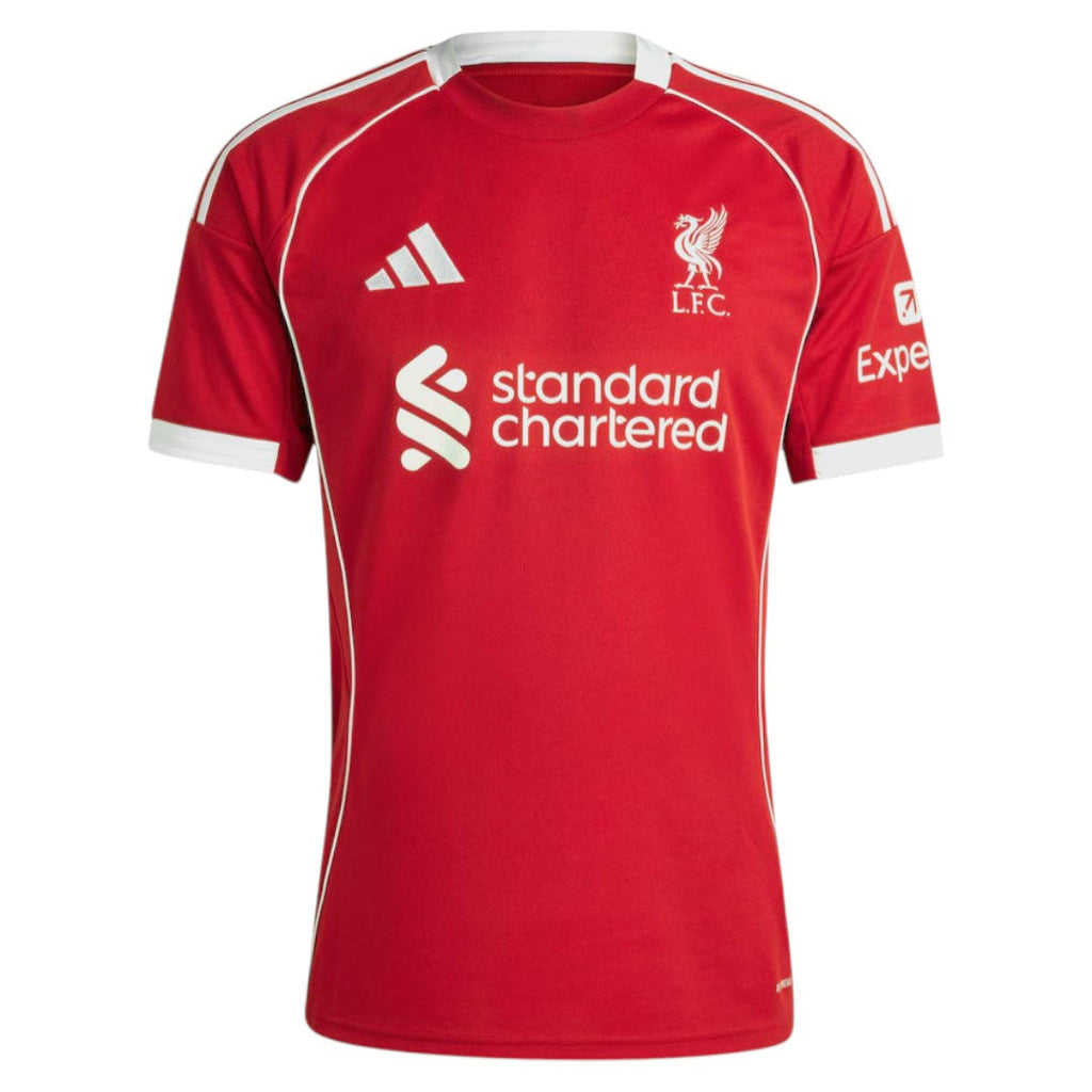 M.SALAH #11 Liverpool 25/26 Stadium Men's Home Shirt - PL Font