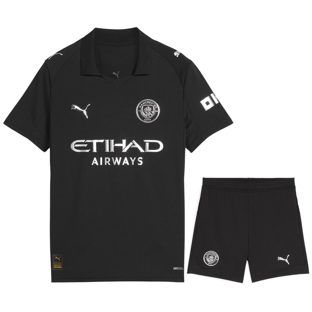 FODEN #47 Manchester City 25/26 Kid's Away Mini-Kit - PL Font