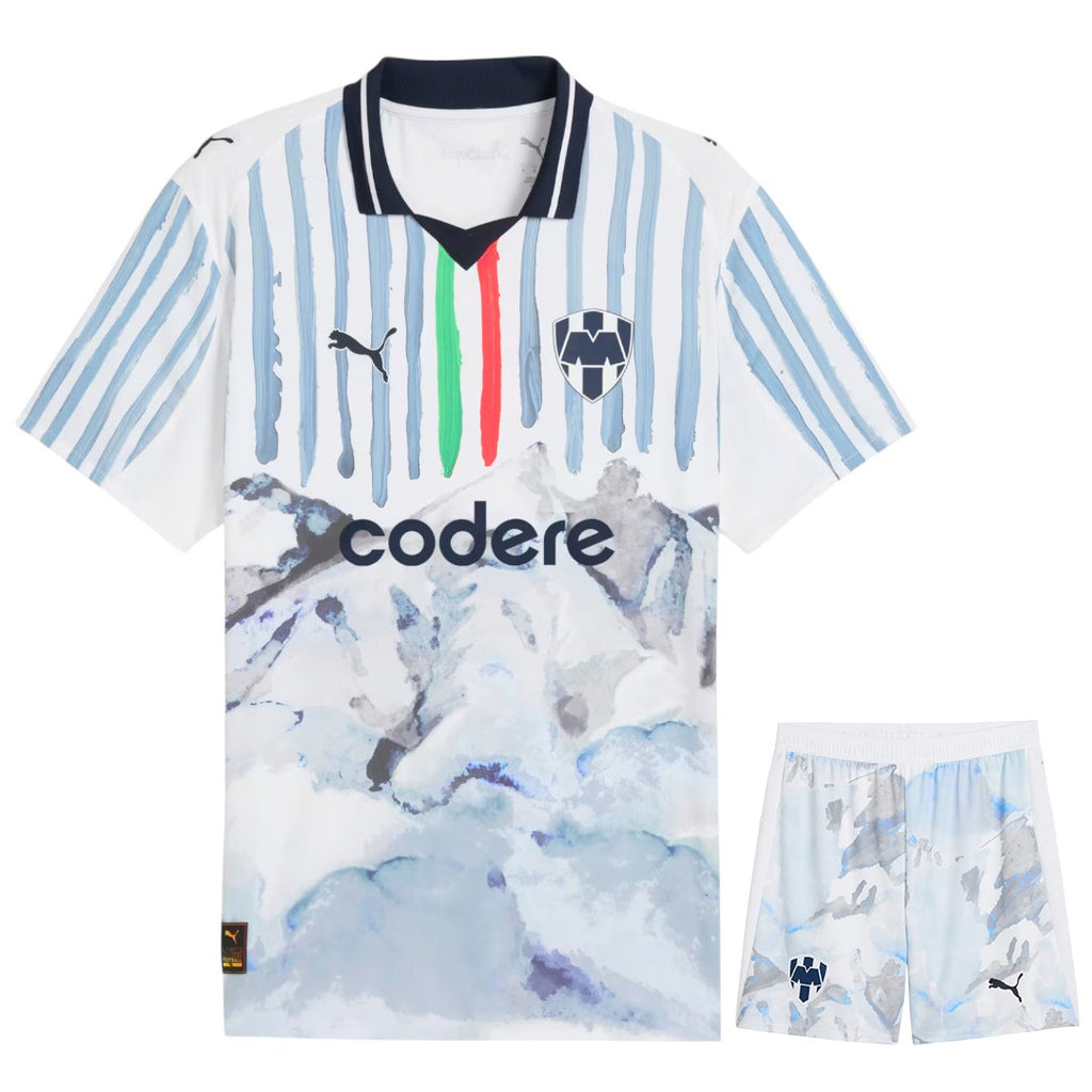 CF Monterrey KidSuper 25/26 Kid's Away Mini-Kit