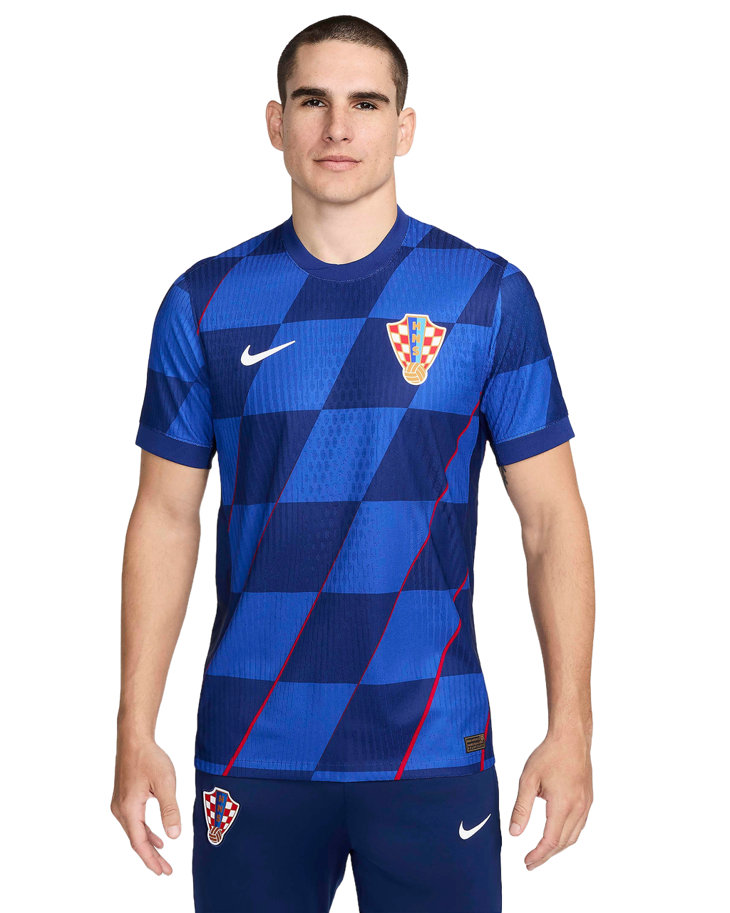 Croatia 2024 Authentic Men's Away Shirt