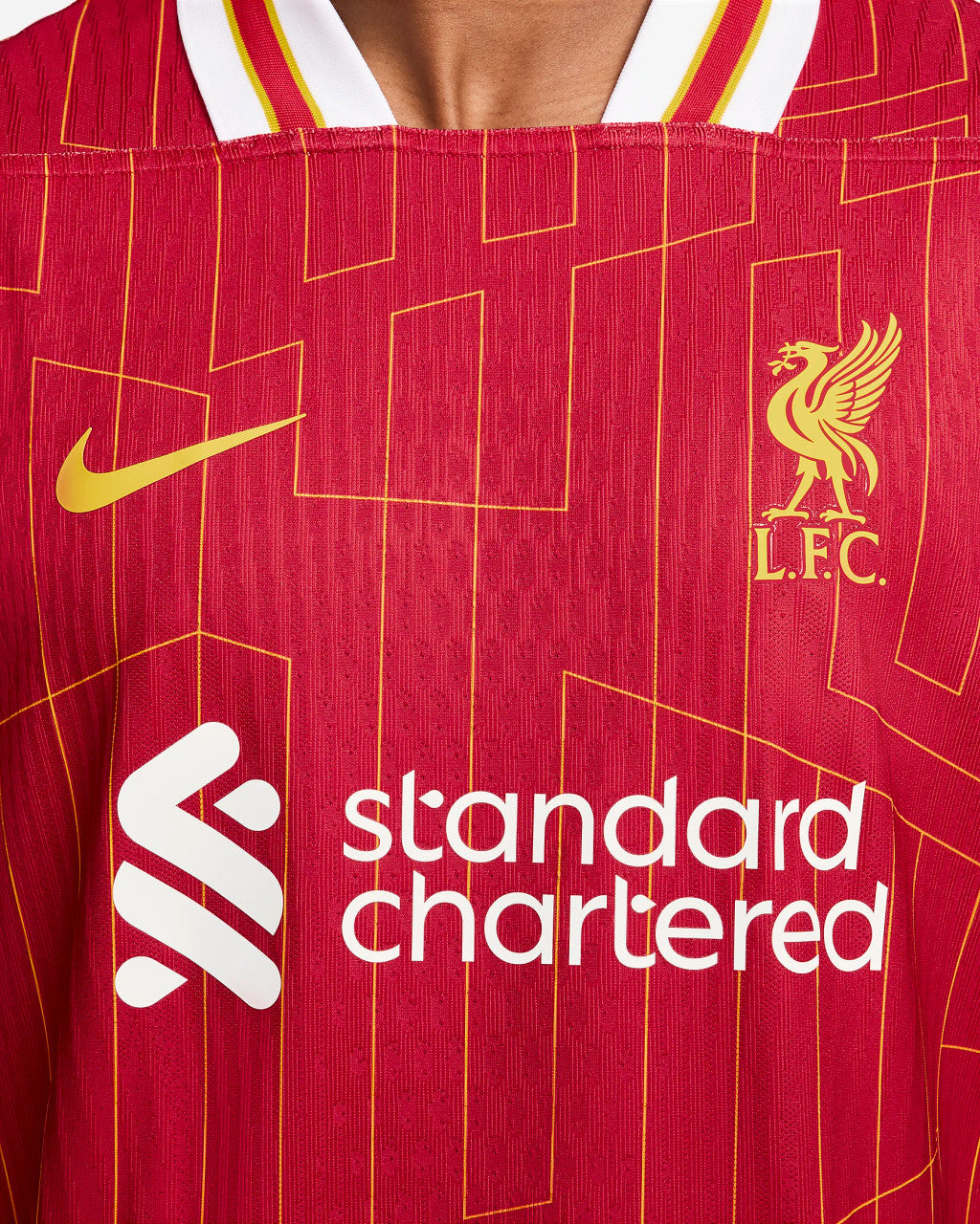 CHAMPIONS 20 Liverpool 24/25 Authentic Men's Home Shirt
