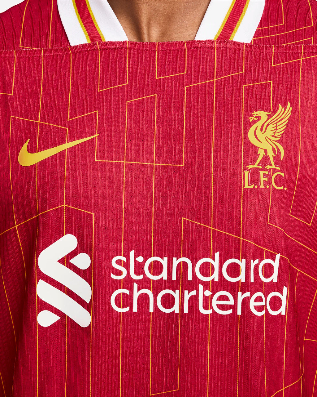 CHAMPIONS 24/25 Liverpool 24/25 Authentic Men's Home Shirt