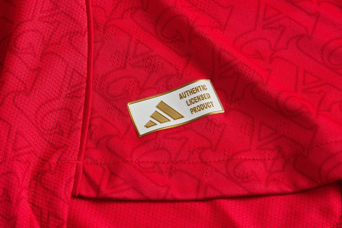 RICE #41 Arsenal 25/26 Authentic Men's Home Shirt - PL Font