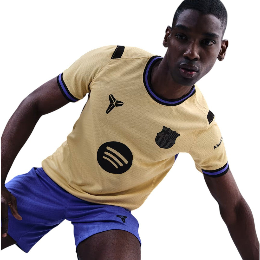LAMINE YAMAL #10 Barcelona 25/26 Stadium Men's Away Shirt - La Liga Font