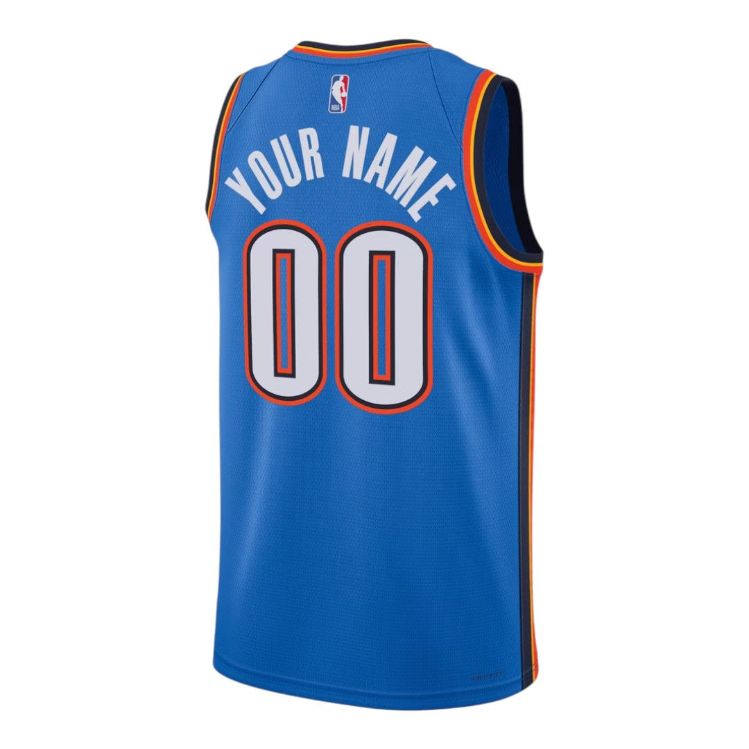 Oklahoma City Thunder 26/27 Men's Swingman Custom Jersey - Icon