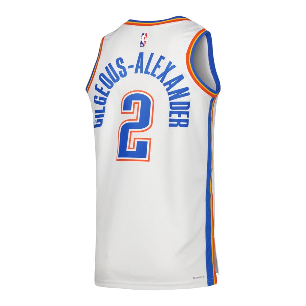 GILGEOUS-ALEXANDER #2 Oklahoma City Thunder 26/27 Men's Swingman Jersey - Association
