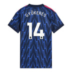 GYÖKERES #14 Arsenal 25/26 Kid's Away Mini-Kit - PL Font