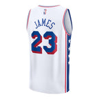 JAMES #23 Philadelphia 76ers 26/27 Men's Fast Break Jersey - Association